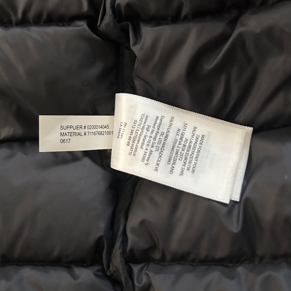 NWOT - Ralph Lauren Polo - The Colden Packable Down Vest - 3X Big - Polo Black - Picture 9 of 13